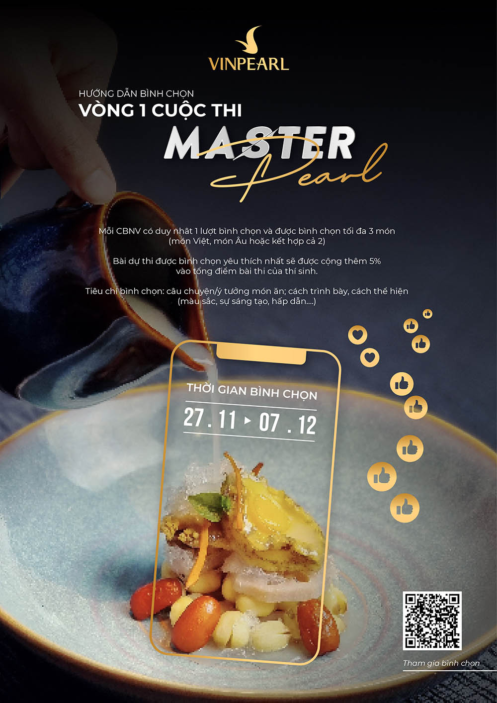 Master Pearl - Bình chọn